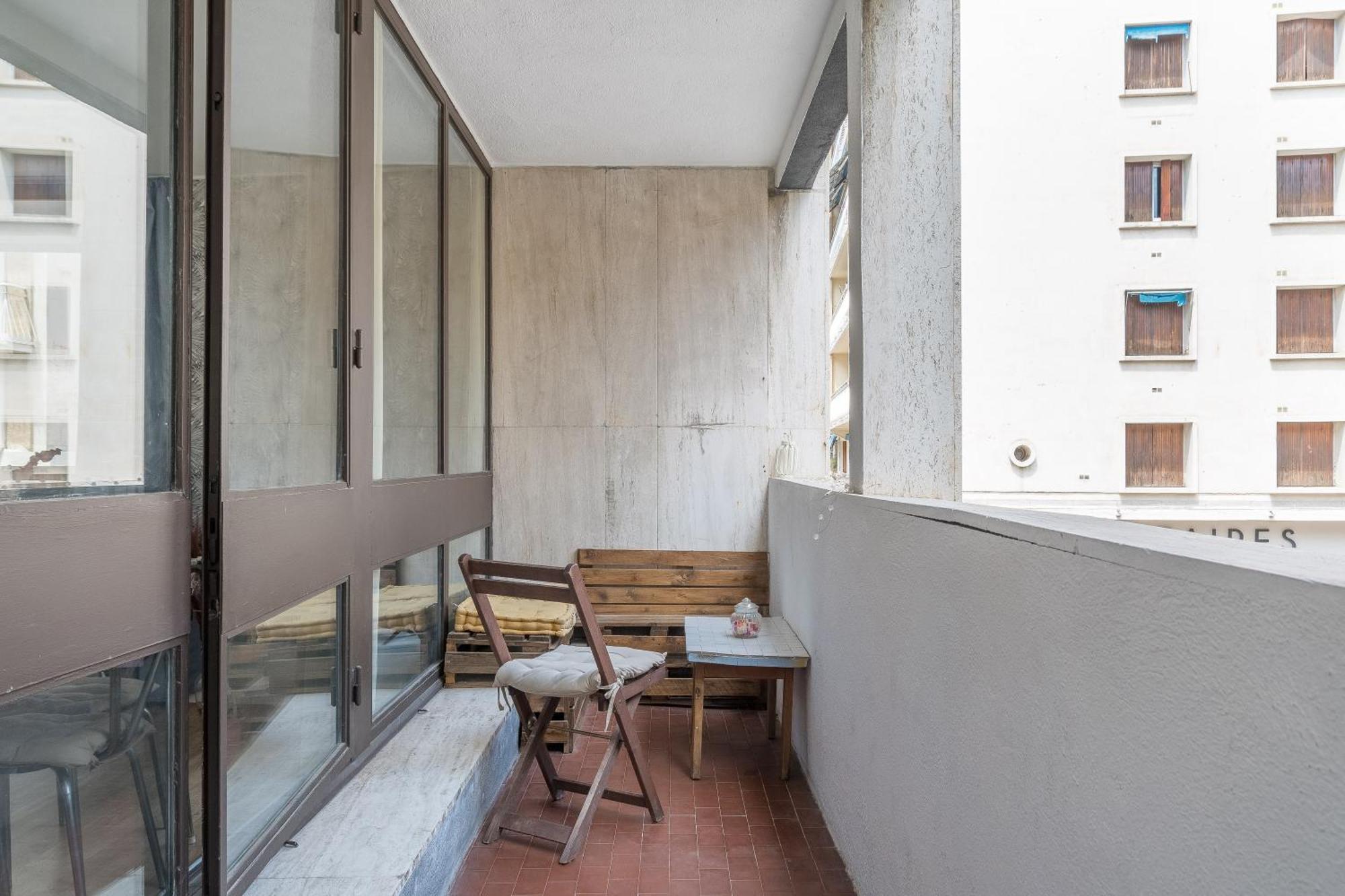 *Las Flores* Joli Studio Avec Balcon Μασσαλία Εξωτερικό φωτογραφία