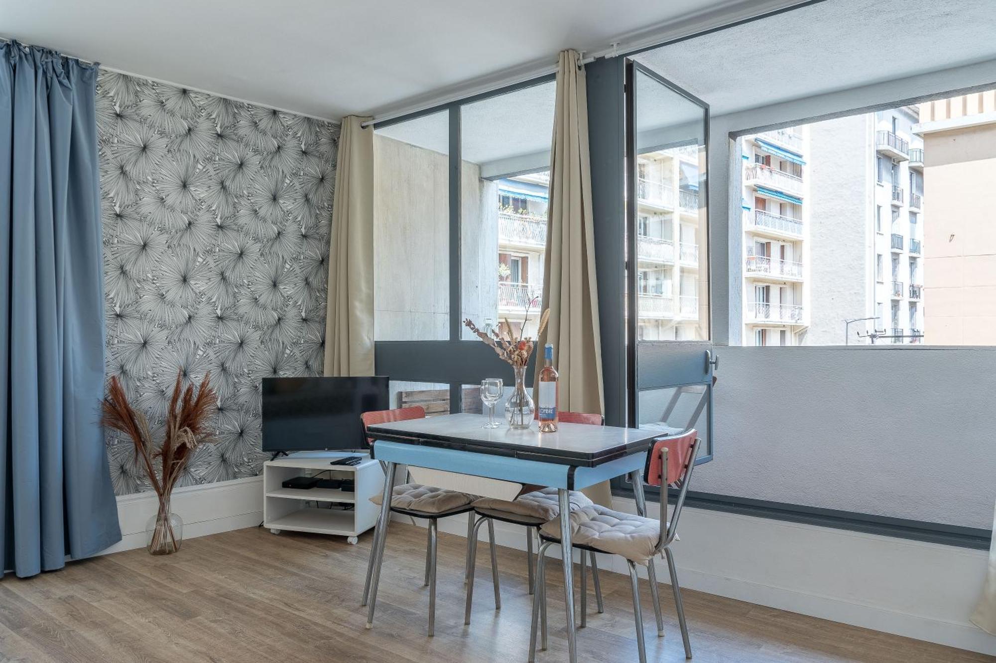 *Las Flores* Joli Studio Avec Balcon Μασσαλία Εξωτερικό φωτογραφία