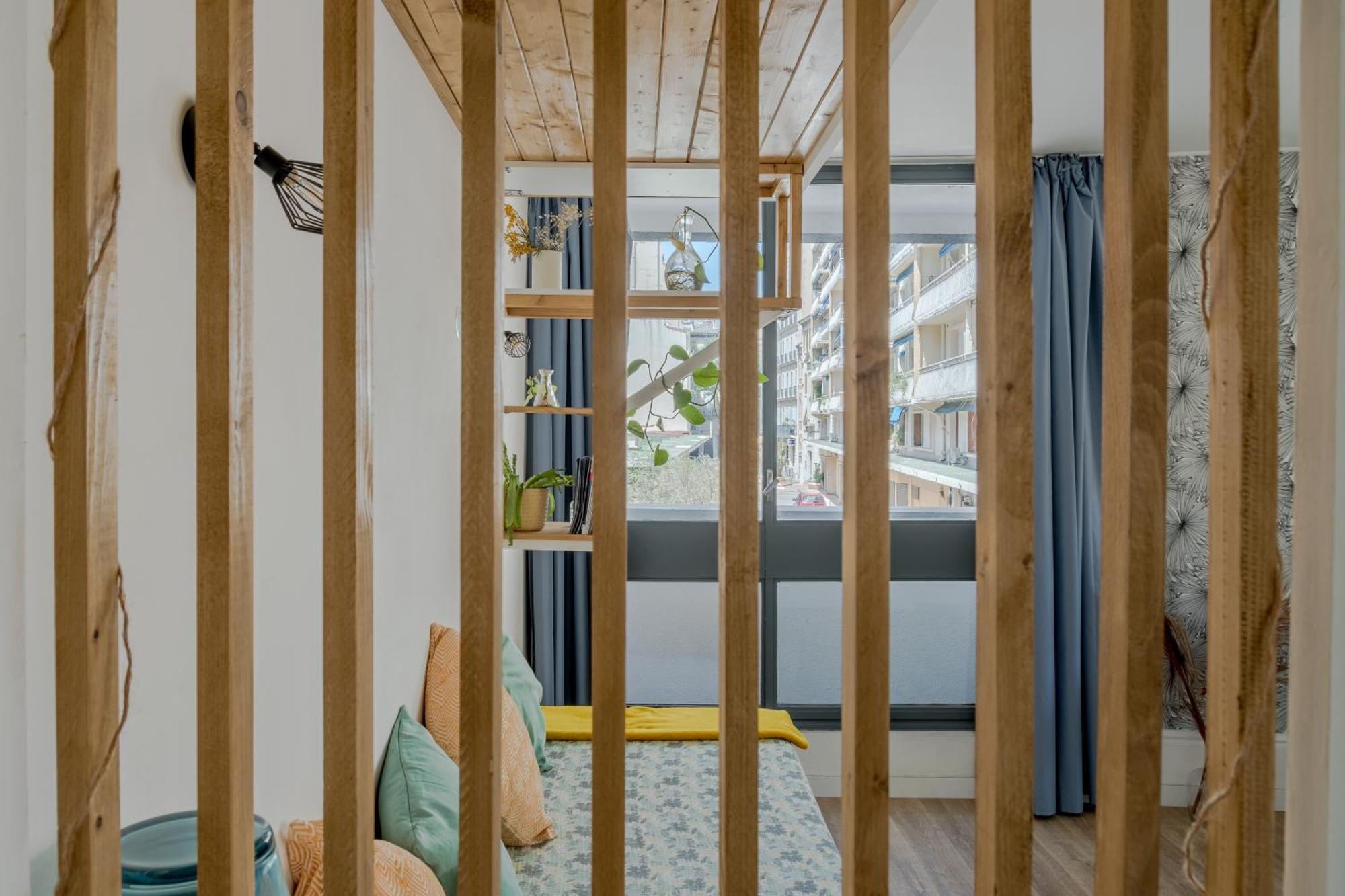 *Las Flores* Joli Studio Avec Balcon Μασσαλία Εξωτερικό φωτογραφία