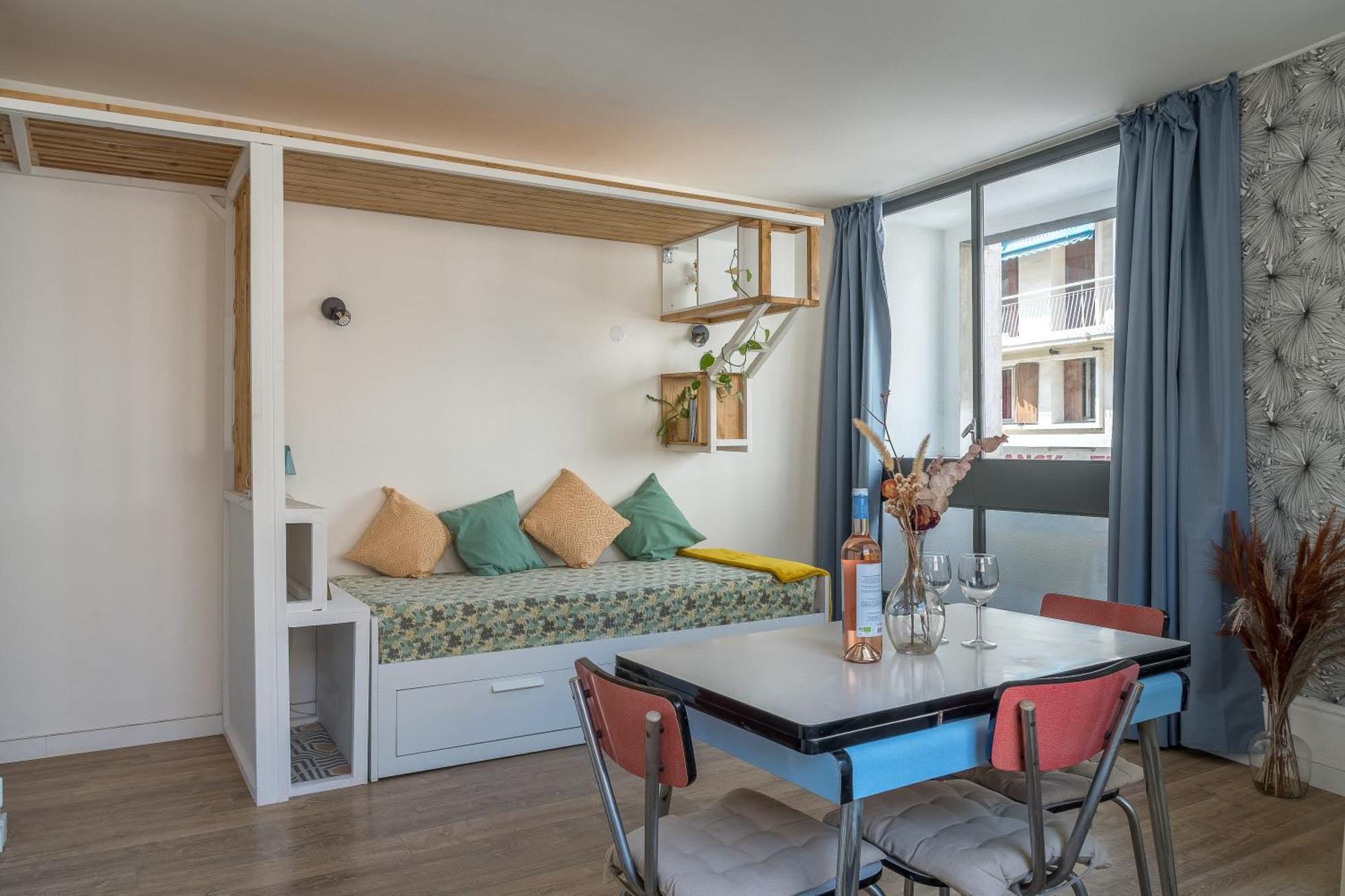 *Las Flores* Joli Studio Avec Balcon Μασσαλία Εξωτερικό φωτογραφία