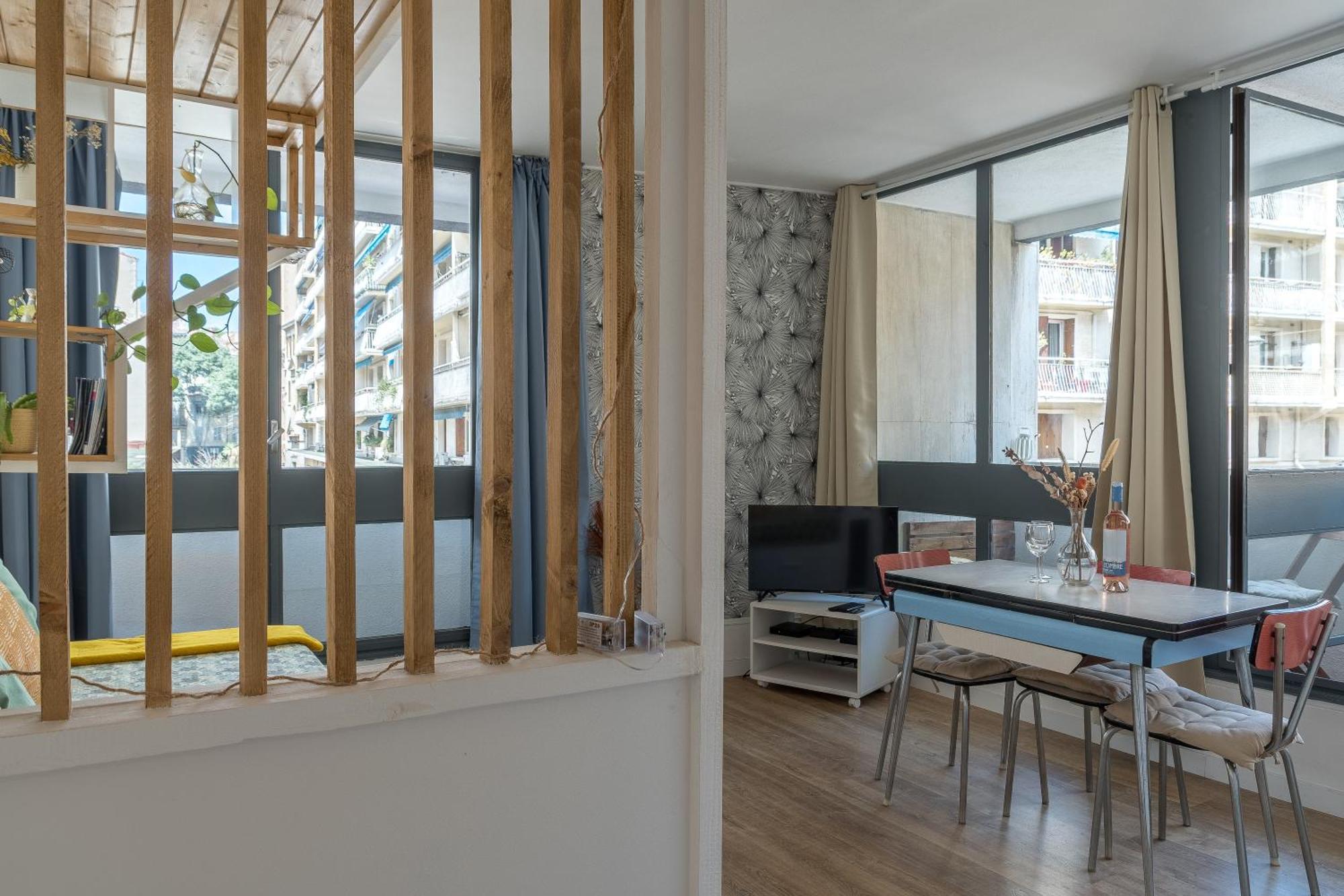 *Las Flores* Joli Studio Avec Balcon Μασσαλία Εξωτερικό φωτογραφία